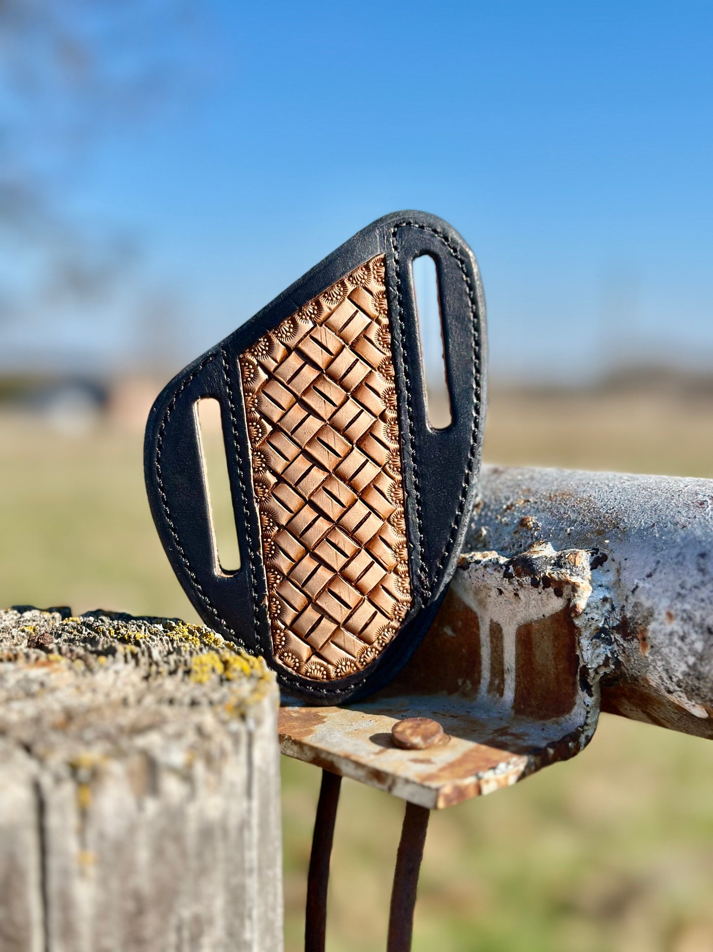 Basket Stamp Sheath/Black Border